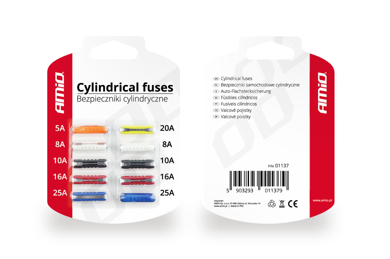 Siguresa cilindrike 10 copë blister-1