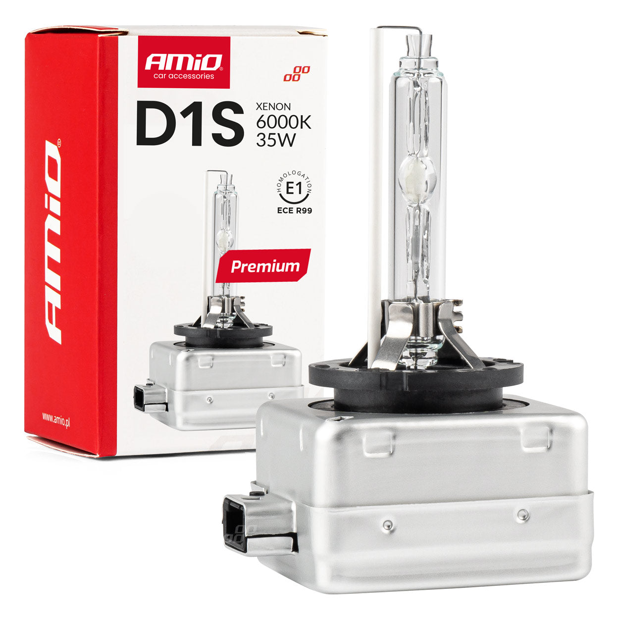 Poç Xenon D1S 6000K AMiO PREMIUM