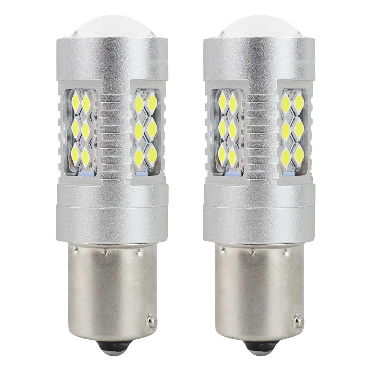 Poç LED CANBUS 3030 24SMD 1156 BA15S P21W i bardhë 12V/24V