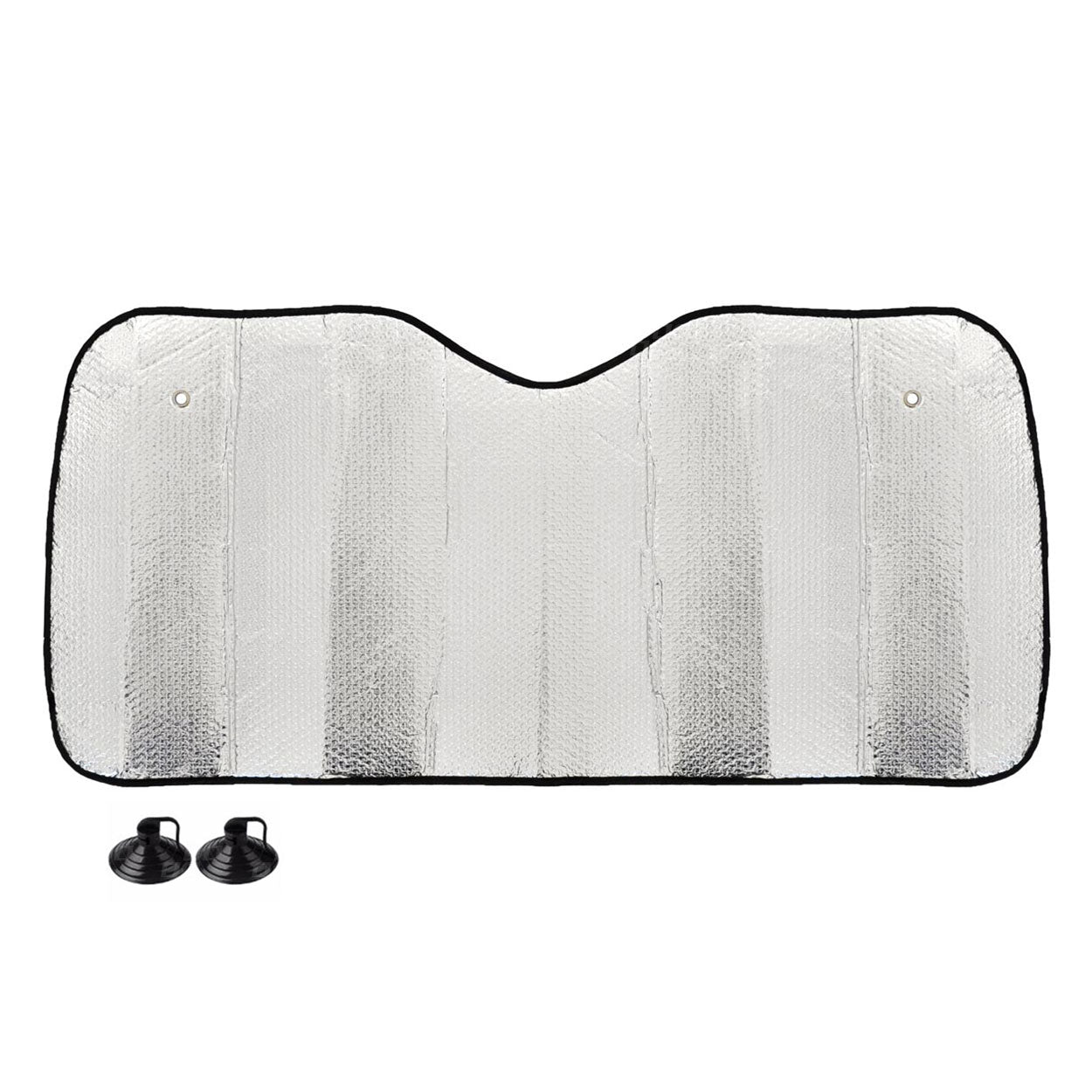 Mbrojtëse dielli - 130x60 cm - silver, PE Bubble