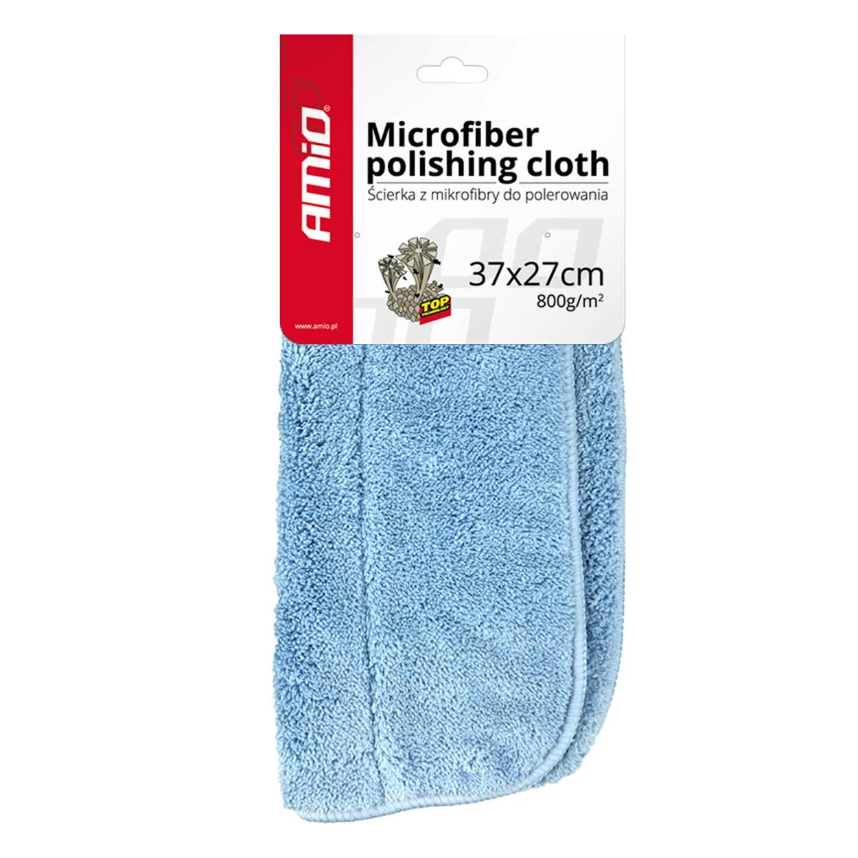 Microfiber polish cloth 37x27cm 800g/m2-1
