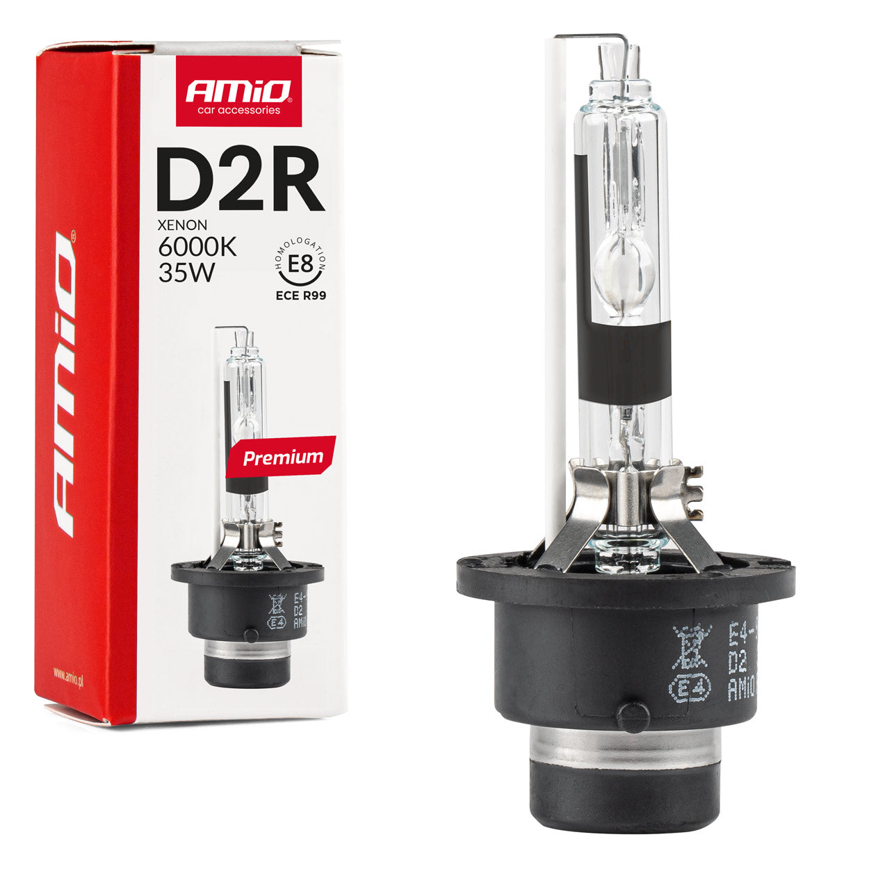 Poç Xenon D2R 6000K AMiO PREMIUM