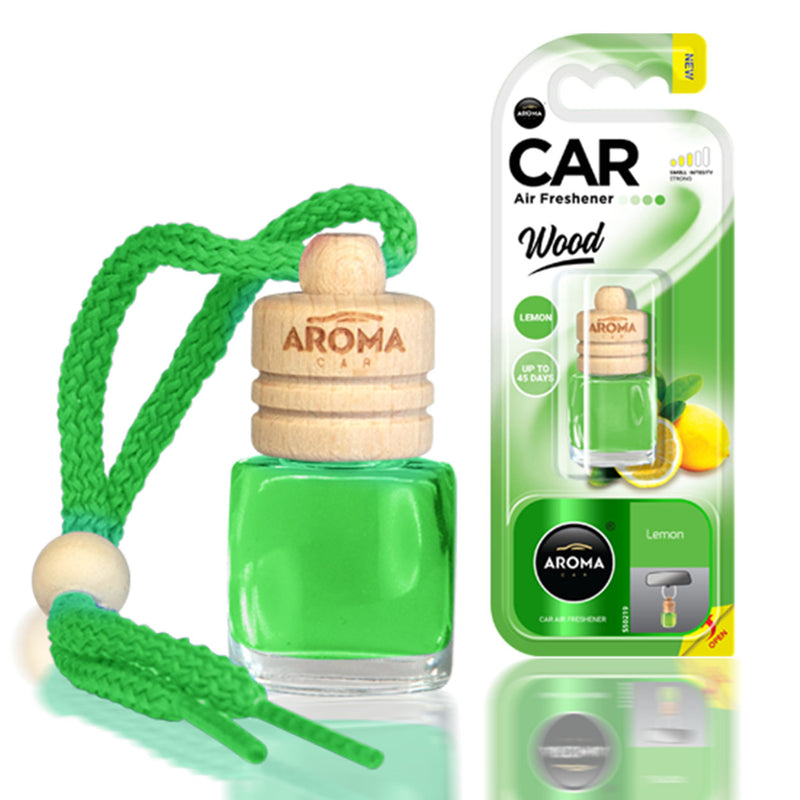 Car air freshener AROMA WOOD LEMON-1