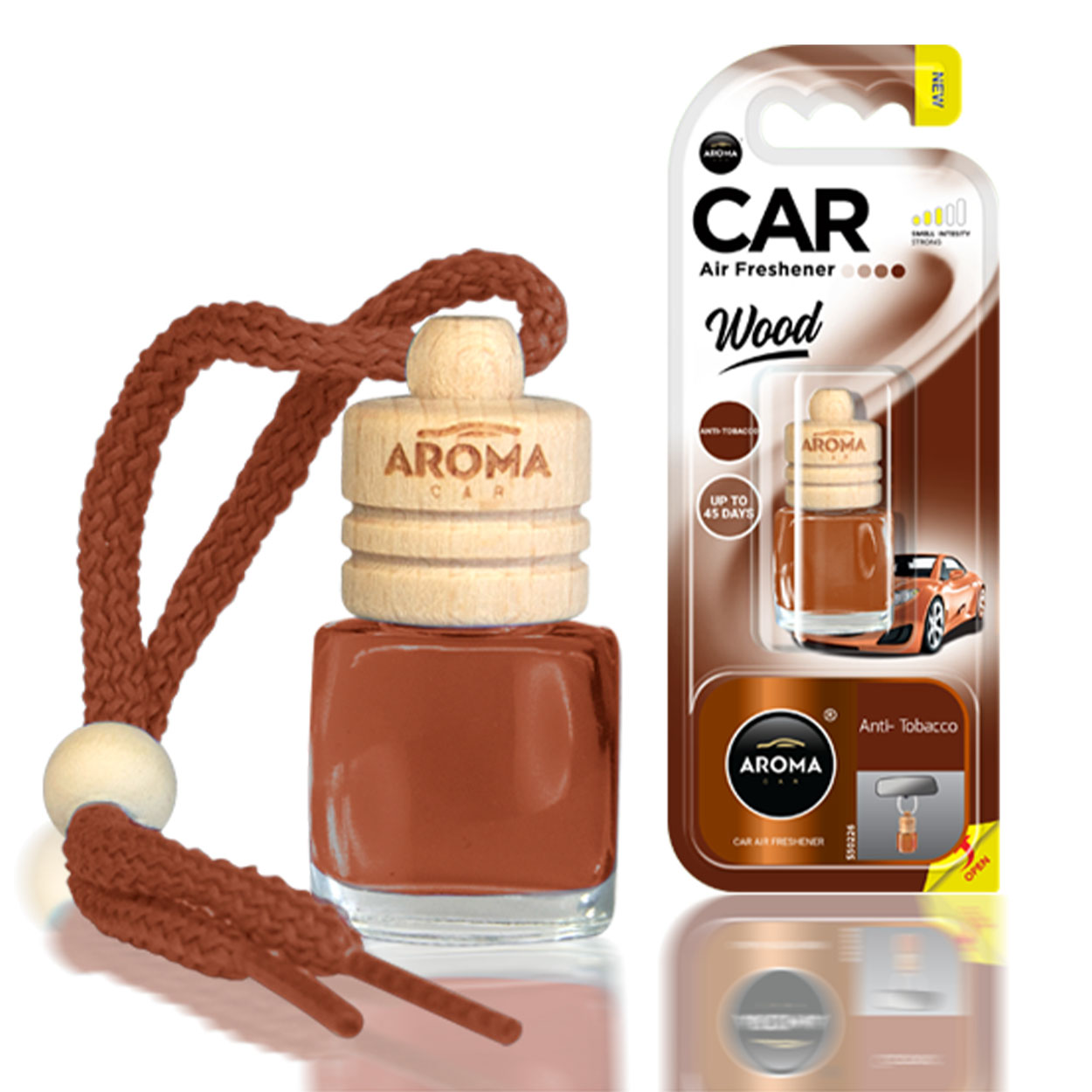 Car air freshener AROMA WOOD ANTITABACCO-1
