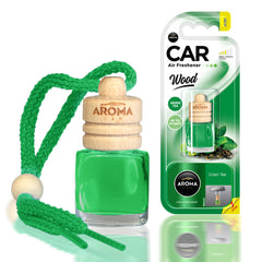 Car air freshener AROMA WOOD GREEN TEA-1