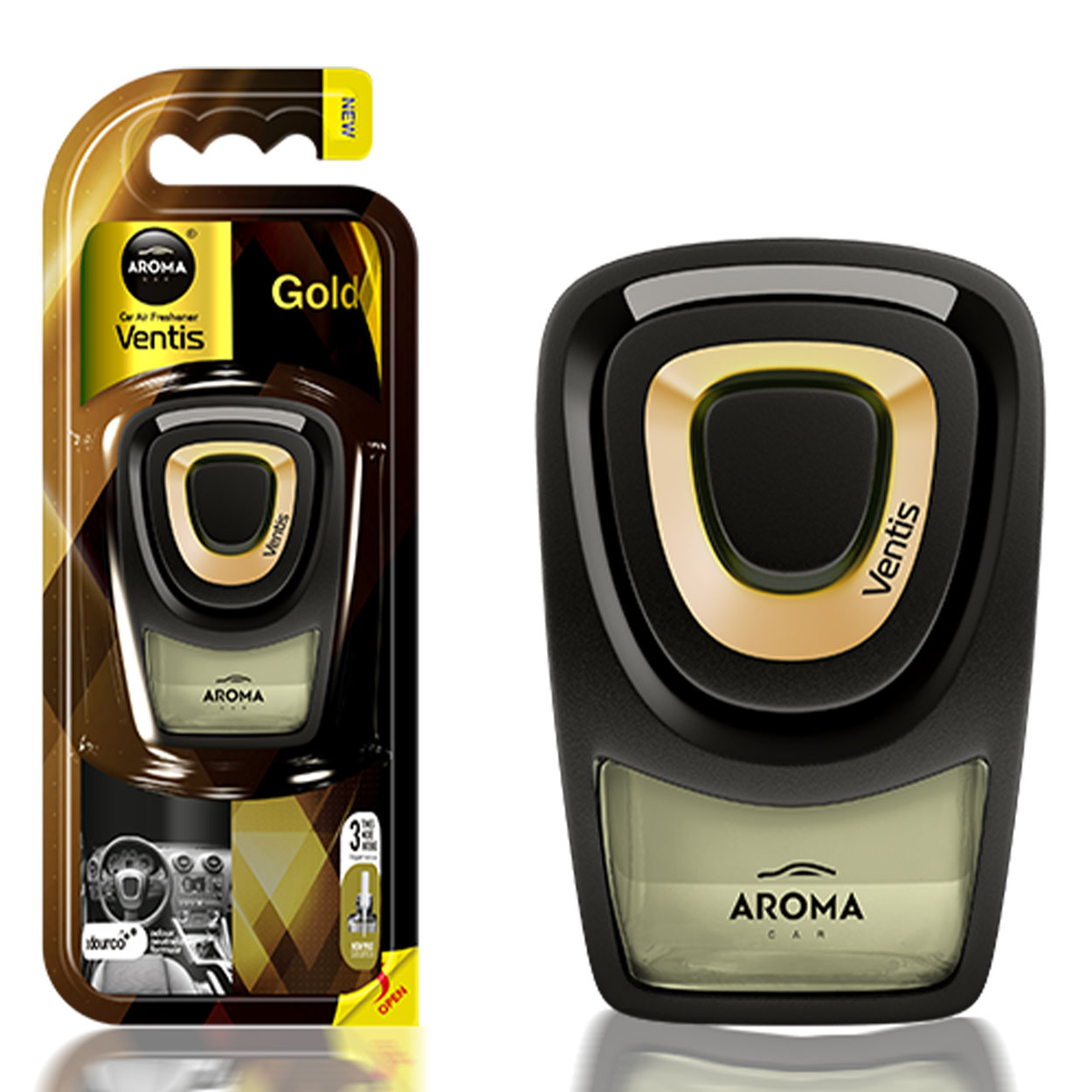 Car air freshener AROMA VENTIS GOLD