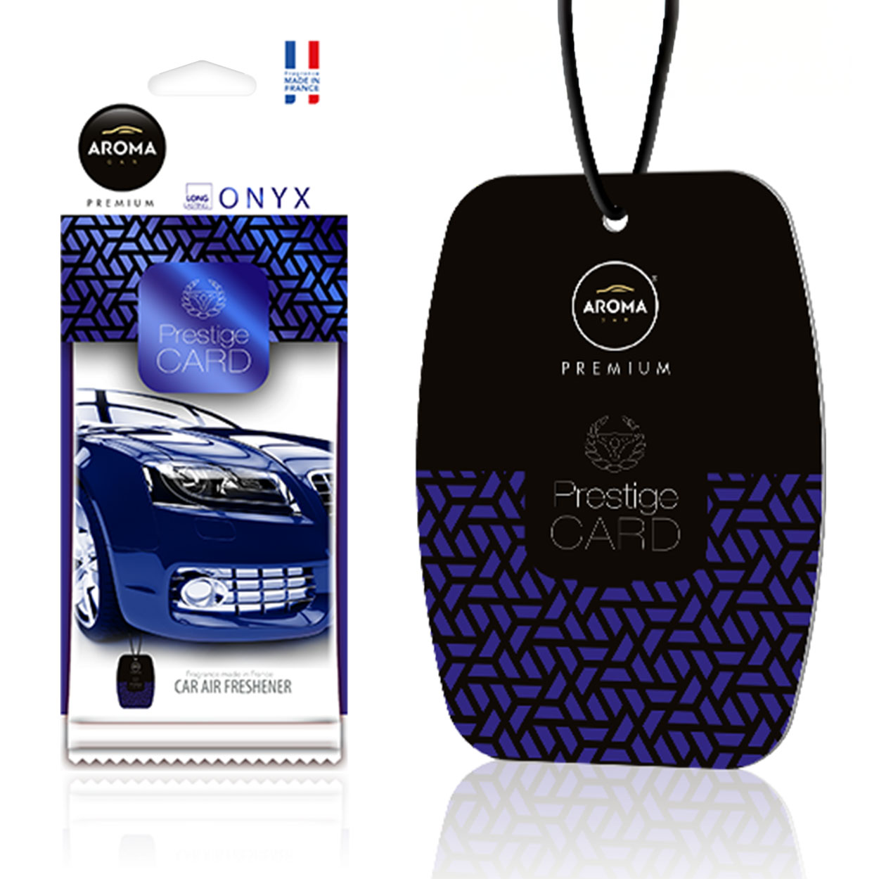 Car air freshener AROMA PRESTIGE CARD ONYX