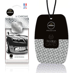 Car air freshener AROMA PRESTIGE CARD CHROME-1