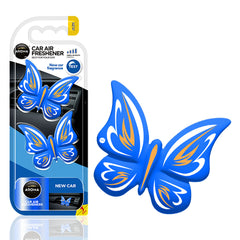 Car air freshener AROMA FANCY SHAPES BUTTERFLY New Car-1