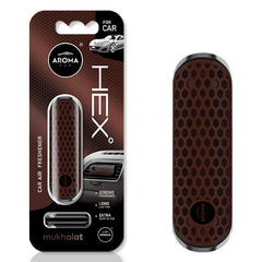 Car air freshener AROMA FANCY SHAPES POLYMER HEX Mukhalat-1
