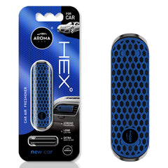 Car air freshener AROMA FANCY SHAPES POLYMER HEX New Car-1