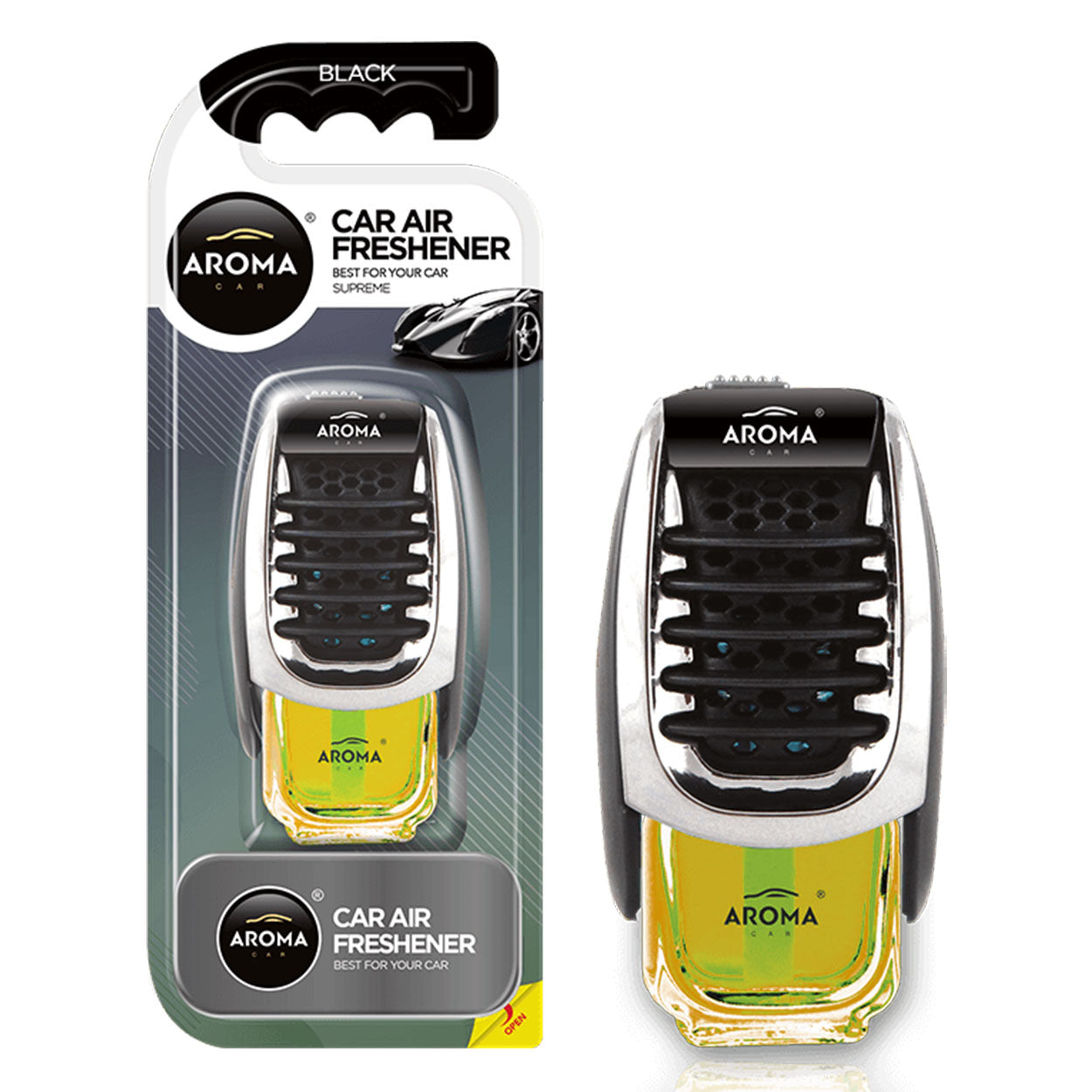 Car air freshener AROMA SUPREME BLACK-1