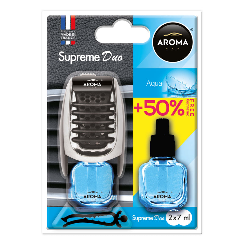 Car air freshener AROMA SUPREME DUO AQUA-1