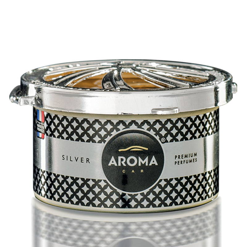 Car air freshener AROMA PRESTIGE ORGANIC SILVER-1