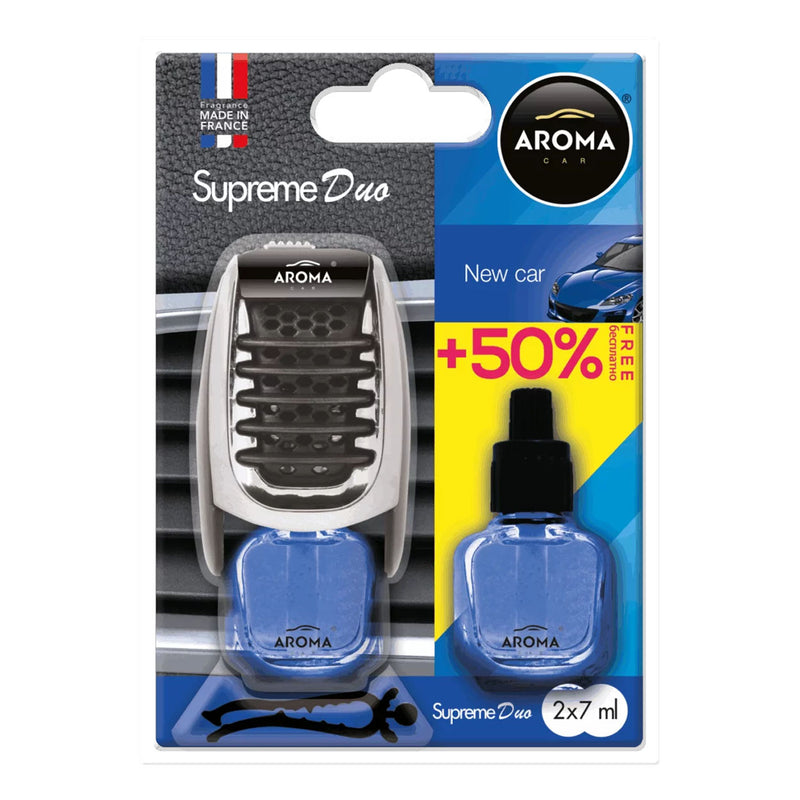 Car air freshener AROMA SUPREME DUO NEW CAR-1