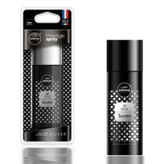 Car air freshener AROMA PRESTIGE SPRAY SILVER-1