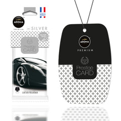 Car air freshener AROMA PRESTIGE CARD SILVER-1