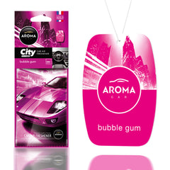 Car air freshener AROMA CAR CITY CARD BUBBLE GUM-1