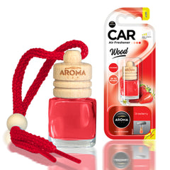 Car air freshener  AROMA WOOD STRAWBERRY-1