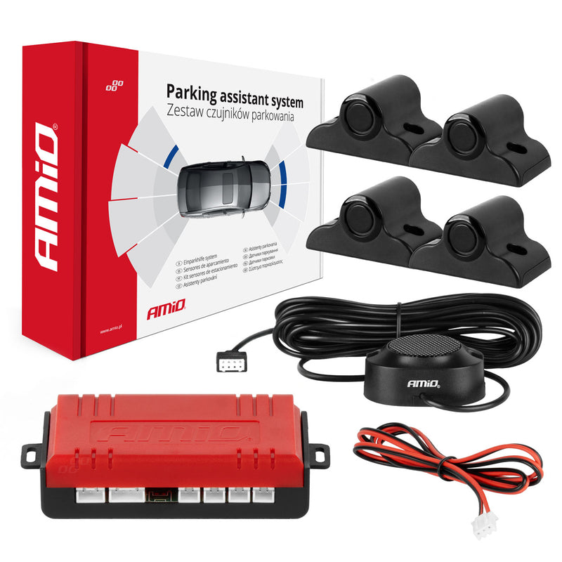 Sensor parkimi 4 buzzer i zi për kamion (TRUCK) 19mm-1