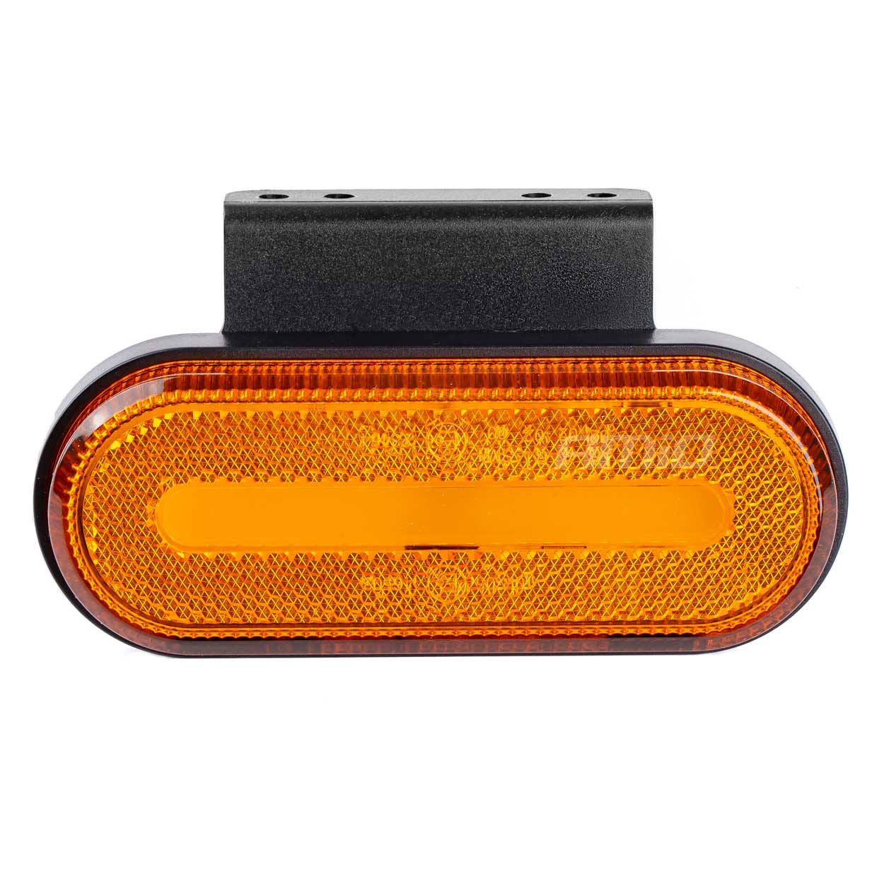 Dritë LED konturuese marker AMiO OM-01-O ovale, portokalli