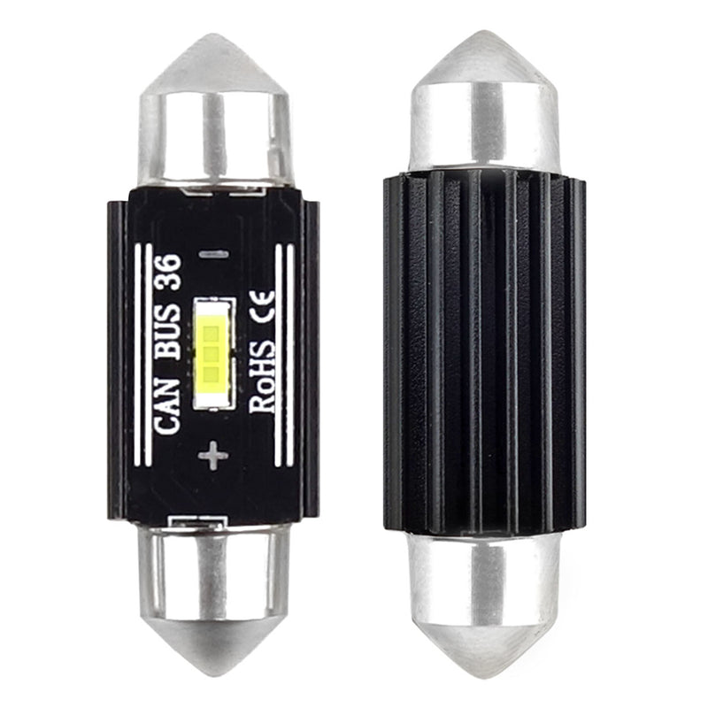 LED CANBUS 1860 1SMD UltraBright Festoon C5W/C10W/C3W 36mm e bardhë 12V/24V-2