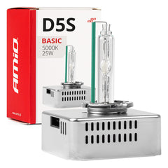 Poç Xenon tip D5S 35W 5000K AMiO BASIC-1