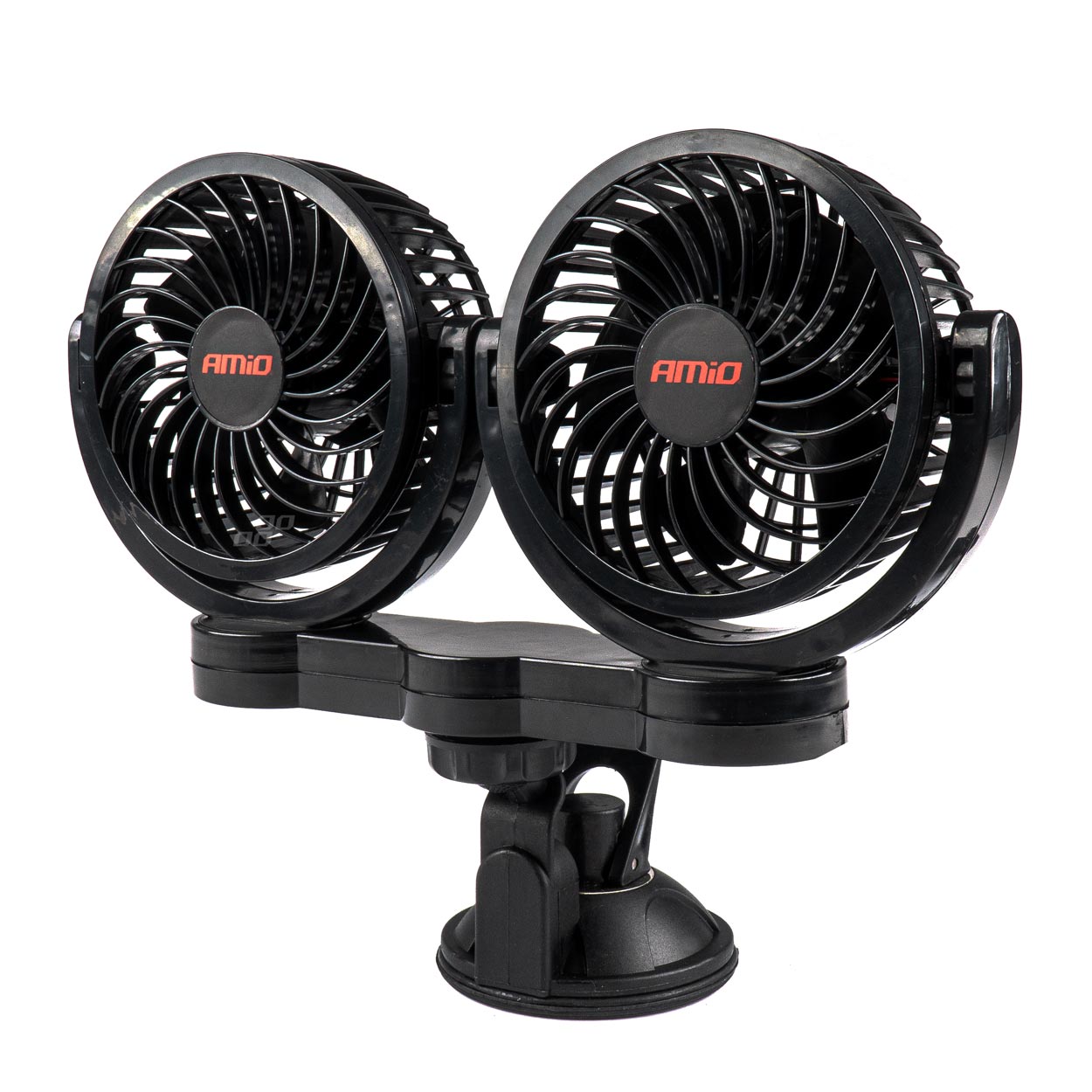 Car fan with suction 2x4" 12V