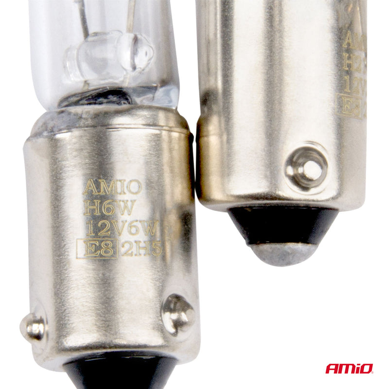 Llamba halogjene H6W 12V 6W BAX9S e bardhë 2 copë blister-2