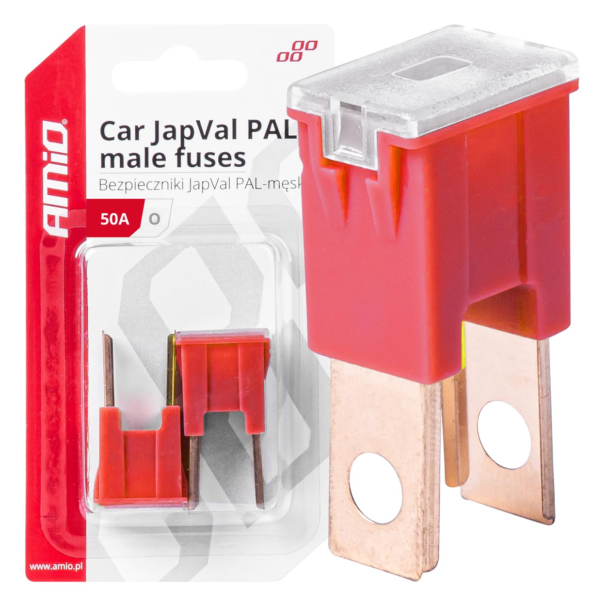 Siguresë automobilistike JapVal PAL O mashkull 50A-1