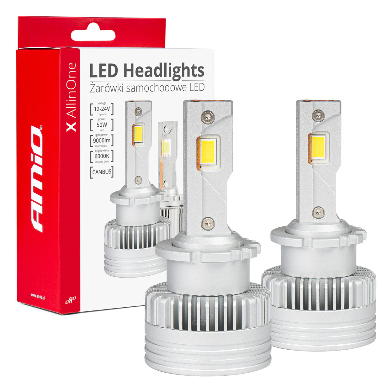 Drita LED për fenerë X AllinOne Series D2S/D2R/D4S/D4R CANBUS 6000K