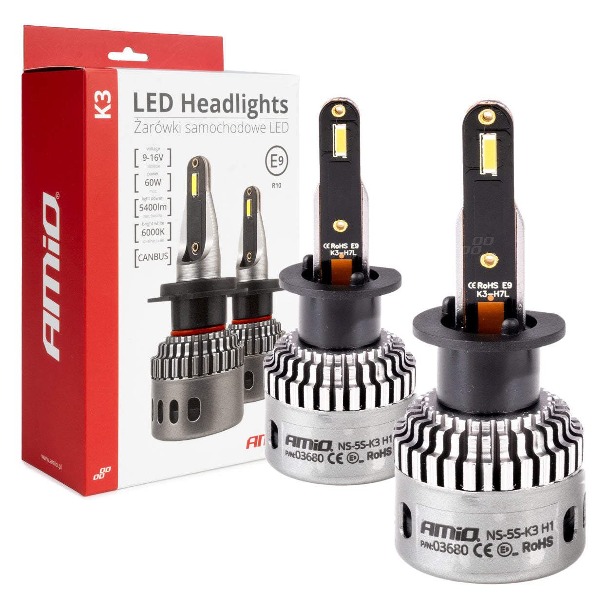 Fenerë LED K3 Series H1 12V 6000K CANBUS