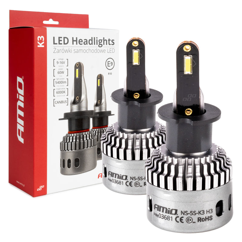 Fenerë LED K3 Series H3 12V 6000K CANBUS-1