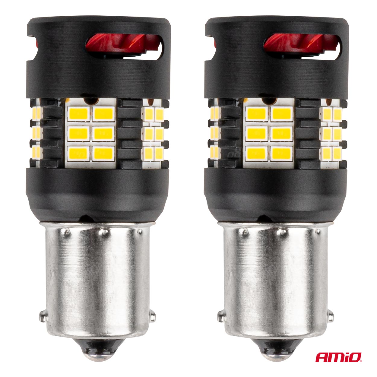 Poç LED CANBUS PRO series 1156 BA15S P21W R10W R5W 24x3020 SMD me ventilator dritë e bardhë 12V/24V-2