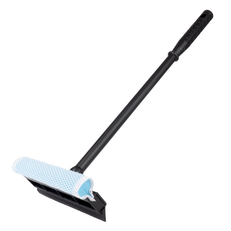 Pastrues dritaresh me kruese uji (squeegee) me shkop plastik, kokë 20 cm, gjatësi 54 cm-1
