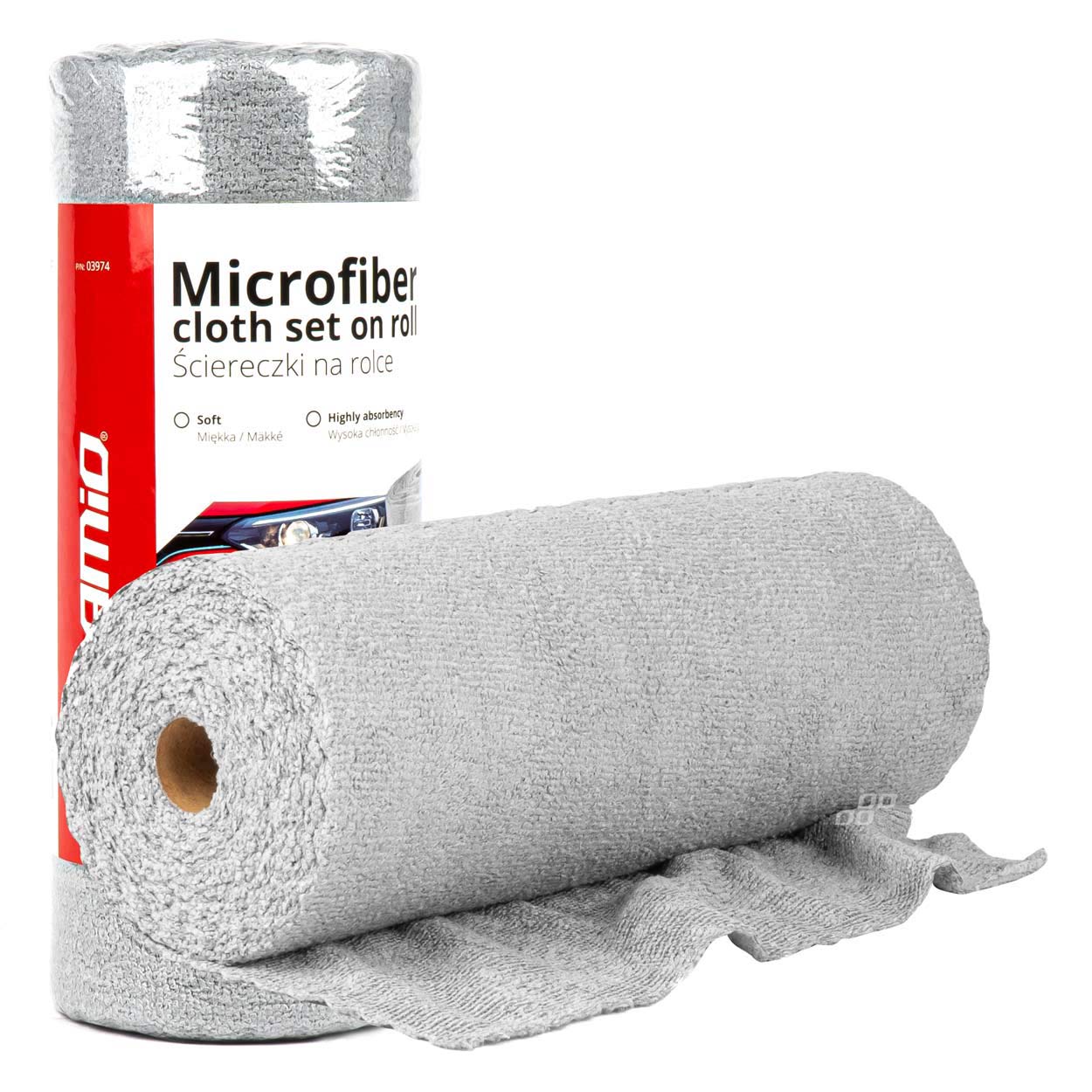 Set peshqirësh prej mikrofibre në rrotull 30×30 cm 120g-1