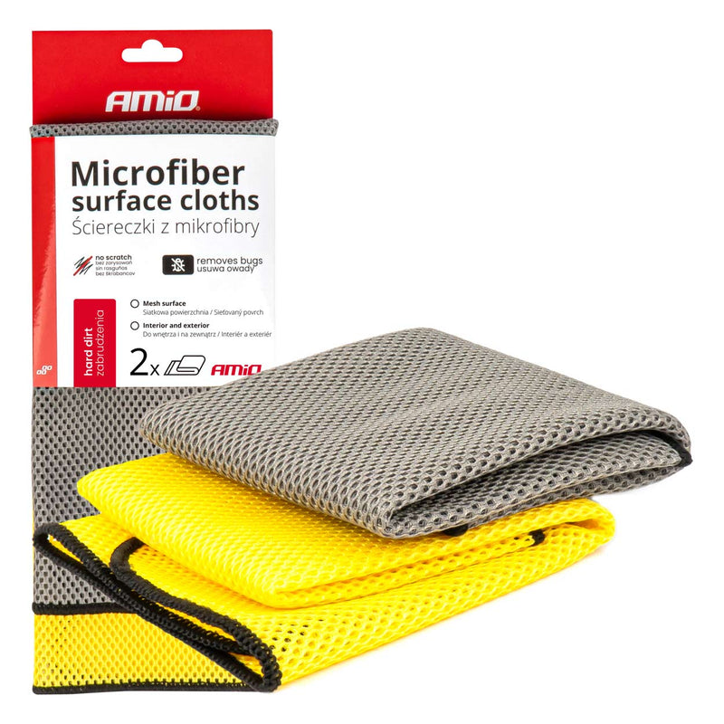 Microfiber surface cloth 40x40cm 280g AMIO-03977-1