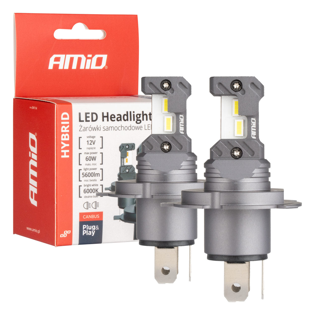 Fenerë LED Hybrid series H4 H19 6000K CANBUS 60W-1