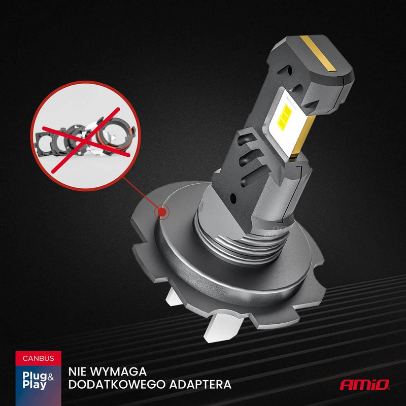 Drita LED të përparme Seria Hybrid H7/H18 6000K Canbus 60W-2