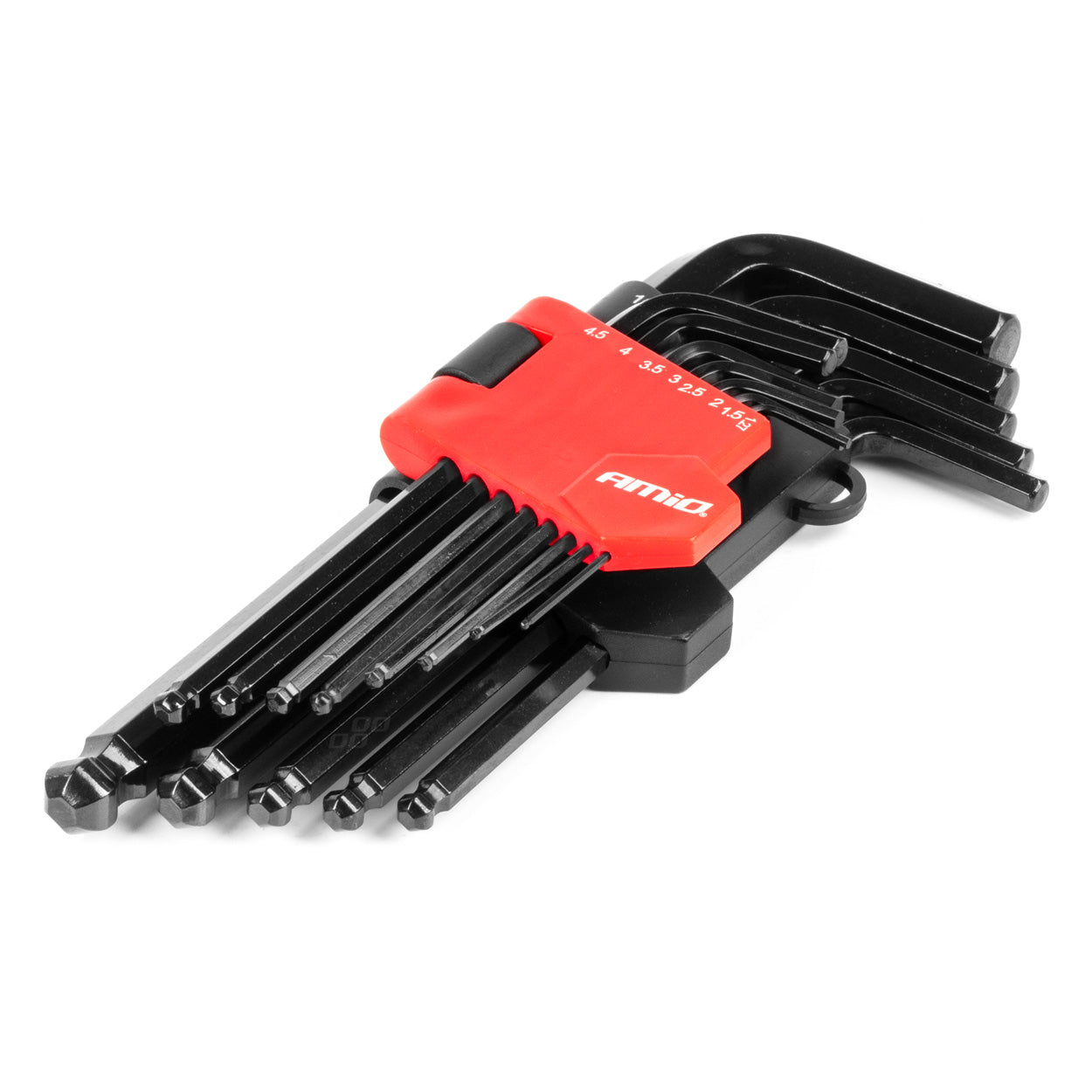 Set çelësash imbus HEX CRV të zi 13 copë