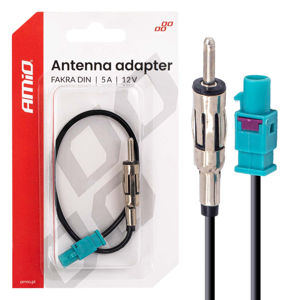 Adapter antene FAKRA DIN 5A 12V-1