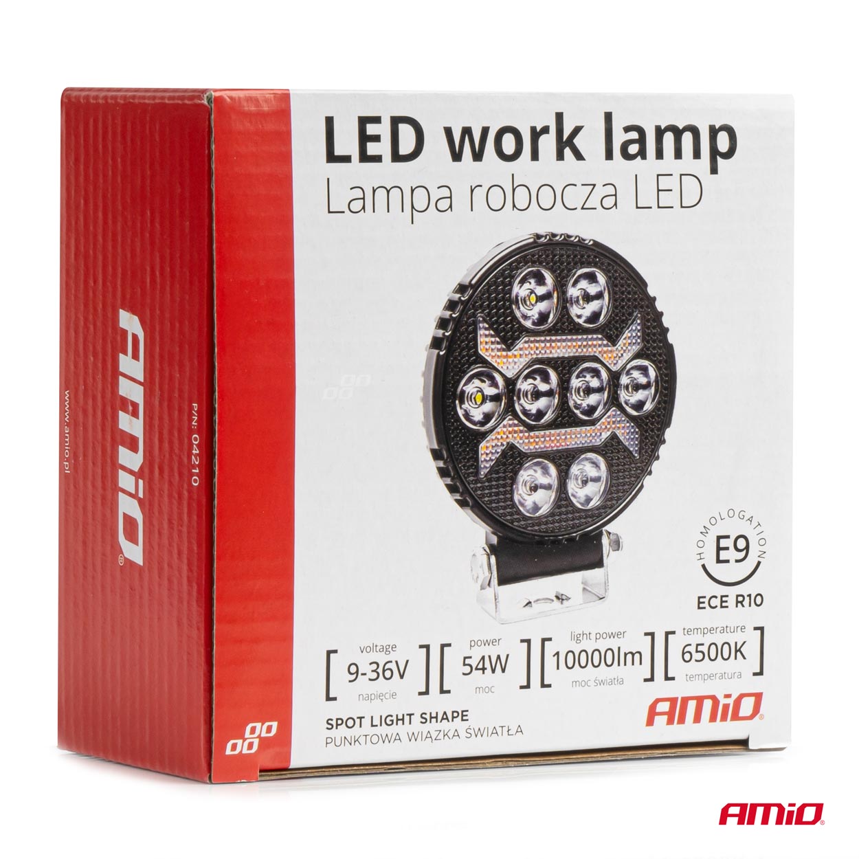 Lampë pune AWL69 54W 6500K 10000lm 9-36V-7
