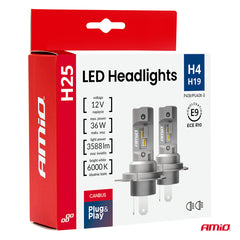 Fenerë LED Series H25 CANBUS H4/H19 12V 36W-6