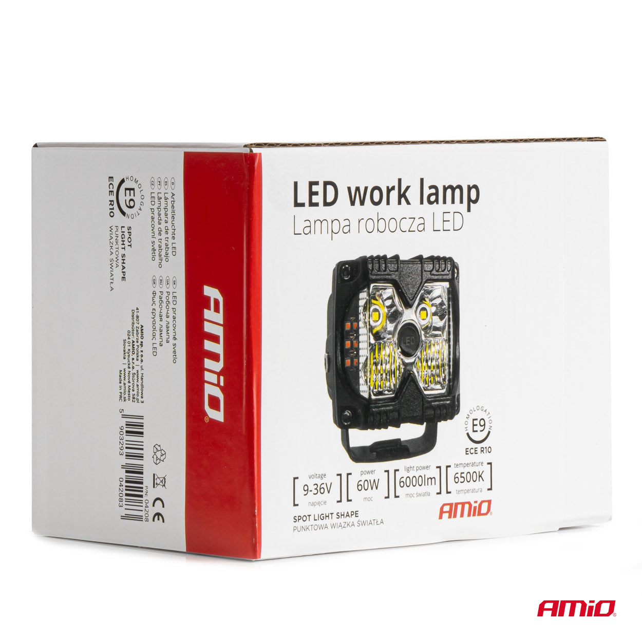 Dritë pune AWL67 60W 6500K 6000 lm 9–36V