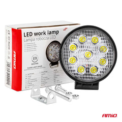 Dritë pune AWL06 me 9 LED, për përhapje drite (flood) 9–36V-4