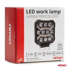 Lampë pune AWL68 54W 6500K 10000lm 9-36V-6