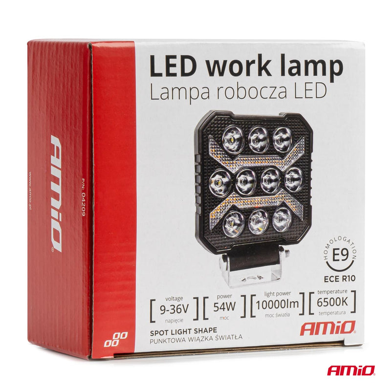 Lampë pune AWL68 54W 6500K 10000lm 9-36V-6