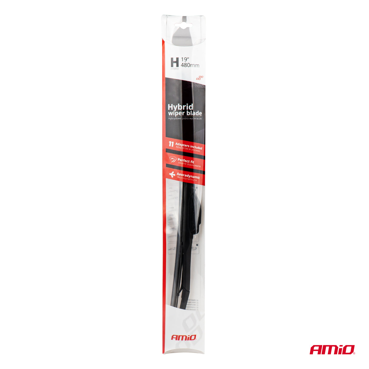 Fshirëse xhami hibride MultiConnect 28" (700 mm) me 11 adapterë-6