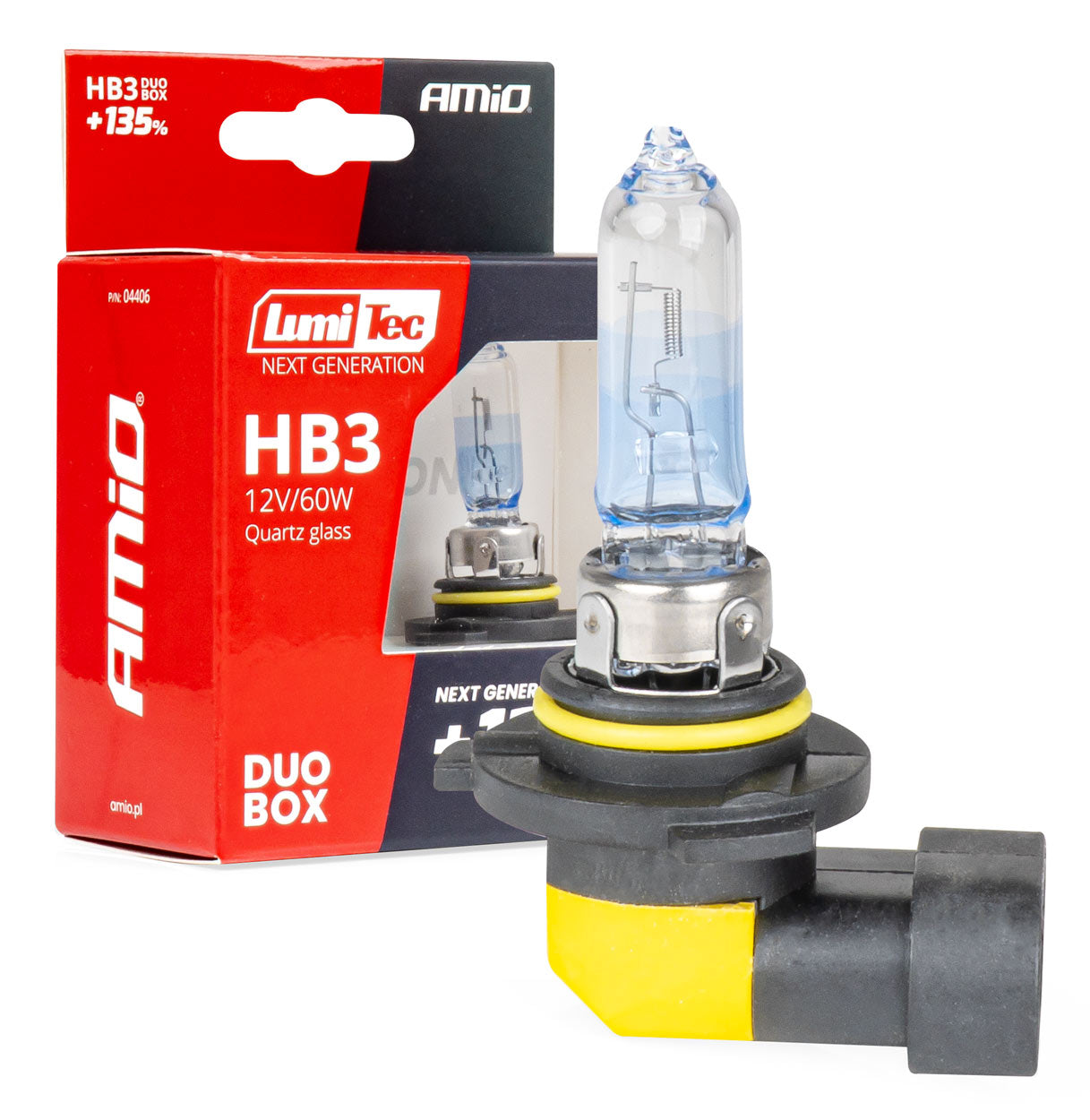 Drita halogjene HB3 12V 60W LumiTec NEXT GENERATION +135% DUO