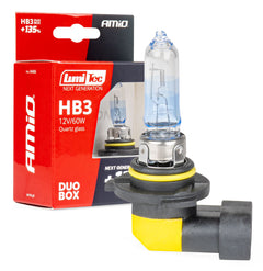 Drita halogjene HB3 12V 60W LumiTec NEXT GENERATION +135% DUO-1